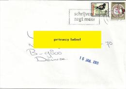 Nederland 2011 Rotterdam >> Deinze (B) - Cartas & Documentos