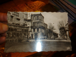 Sigean Route De Perpignan Et D Espagne Citroen Traction Et Hotel Restaurant Armero (?) - Sigean