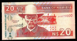 NAMIBIA  : Banconota 20  Dollars  - 2002 - P6 - FDS - Namibia