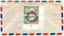 Jamaica Old Cover Mailed To USA - Jamaïque (...-1961)