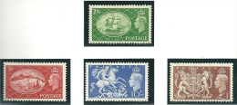 Great Britain 1951 SG 509-12 MNH** - Ohne Zuordnung