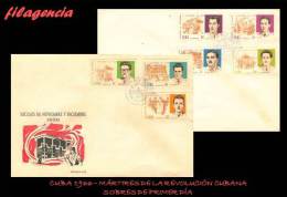 CUBA SPD-FDC. 1966-23 MÁRTIRES DE LA REVOLUCIÓN CUBANA - FDC