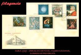 CUBA SPD-FDC. 1969-10 OBRAS DE ARTE DEL MUSEO NACIONAL - FDC