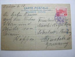 MANSCHUREI, Kart  Aus DAIREN - Lettres & Documents