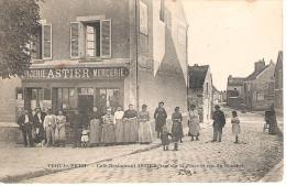 91 - VERT - LE - PETIT : CAFE RESTAURANT ASTIER .EPICERIE  - MERCERIE  . - Vert-le-Petit