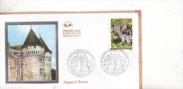 ** CHATEAU - CASTLE - BURG - Château De Nogent-le-Retrou ** Yvt N°3386- FDC FRANCE 2001 - Schlösser U. Burgen