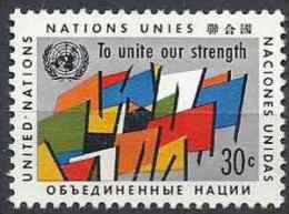 1961 NATIONS UNIES 88** Drapeaux - Unused Stamps