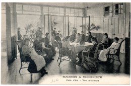 VILLEPINTE : Sanatorium . Cure D'Air - Vue Intérieure - Villepinte