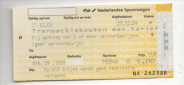 Alt429 Biglietto Ticket, Billet Olanda Holland Netherlands, Amsterdam, Bus Metro - Europa