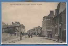 27 - BOURGTHEROULDE --- La Rue Principale - La Poste - Bourgtheroulde
