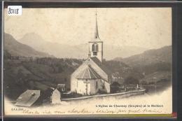 CHARMEY - L'EGLISE - B ( PETIT PLI D'ANGLE ) - Charmey