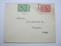 1929, Cover With Sheetnummbers - Storia Postale