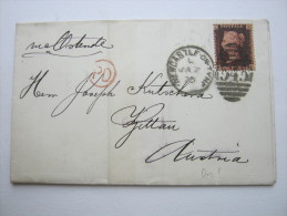 1873, Printed Matter  To Austria - Storia Postale