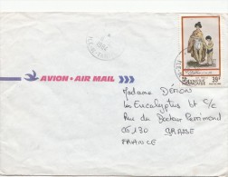 Lettre, Polynésie, 1984, Yv. 218  /4073 - Cartas & Documentos