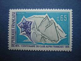 FRANCE : N° 1788  NEUF** CENTENAIRE DU CLUB ALPIN FRANCAIS. - Bergsteigen