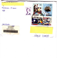CUBA 2006 -  Raccomandata Per L´Italia - Infanzia - Lettres & Documents