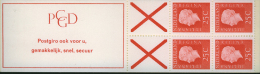 Nederland / Netherlands, Automaatboekje / Booklet, NVPH PB9d, MNH - Postzegelboekjes En Roltandingzegels