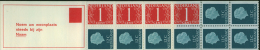 Nederland / Netherlands, Automaatboekje / Booklet, NVPH PB8cF, MNH - Booklets & Coils