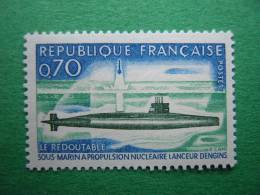 FRANCE : N° 1615 NEUF**  SOUS-MARIN "Le Redoutable" - Submarines