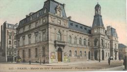 Carte Postale Ancienne De : PARIS -Mairie Du XIV - Arrondissement: 14