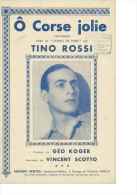 Lot De 4 Partitions Tino ROSSI - Années 30... - Vocals