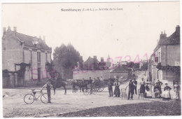 SEMBLANCAY   Arrivée De La Gare - Semblançay