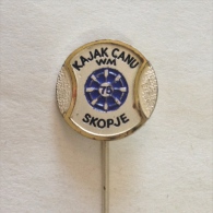 Badge / Pin ZN000606 - Rowing / Kayak / Canoe Yugoslavia Macedonia Skopje World Championship 1975 - Canoeing, Kayak