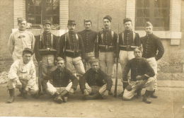 MONTAUBAN (82) Carte Photo Groupe De Militaire Du 11è Régiment D'infanterie - Montauban