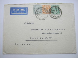 1934, Airmail To Germany - Kenya & Ouganda