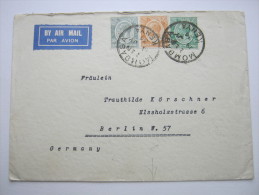 1934, Airmail To Germany - Kenya & Uganda