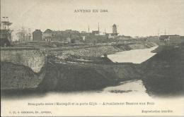 ANTWEREPEN - ANVERS In 1866 : Remparts Entre L'entrepôt Et La Porte Slijk - Antwerpen