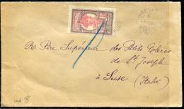 MARTINIQUE - N° 66 SUR LETTRE DU DIAMANT LE 4/2/1919, POUR L´ITALIE - TB - Briefe U. Dokumente