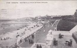 NF7 Margate Westonville From Bathing Pavilion 1921 Photochrom Exclusive Grano Series - Margate