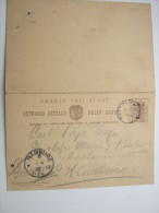 1902, Postal Stationary To Germany - Oranje Vrijstaat (1868-1909)