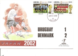 Coupe Du Monde En Corée Du Sud Et Japon ( FDC Du Libéria à Voir) - 2002 – Zuid-Korea / Japan