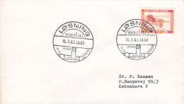 Denmark Sonderstempel LØSNING  - Byen På Vej 1967 Cover Brief To KØBENHAVN Naturschutz - Briefe U. Dokumente