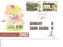 Coupe Du Monde En Corée Du Sud Et Japon ( FDC Du Libéria à Voir) - 2002 – Corea Del Sud / Giappone