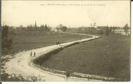 CPA  LANGON, Panorama De La Route De Verdelais  9096 - Langon