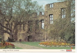 BT18101 Abbey Park Ruins  Leicester    2 Scans - Leicester