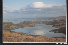 BT18236 Loch Ardvar And The Waters Of Eddrachillis Bay Looking  Sutherland    2 Scans - Sutherland