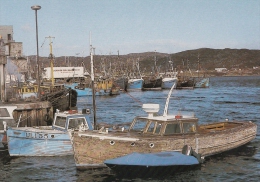 BT18237 Fishing Boats On Loch Inver Lochinver  Ship Bateaux Sutherland    2 Scans - Sutherland