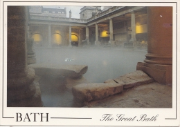 BT18343 Bath The Great Bath      2 Scans - Bath
