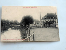 Carte Postale Ancienne : ANOULD : Les Papeteries - Anould