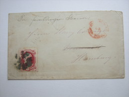 1870, Ca.,   Letter   To Germany - Covers & Documents