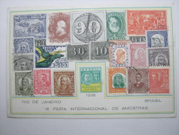 1936, Special Postcard  Rio - Brieven En Documenten