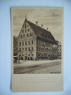Delcampe - Germany: Augsburg - Das Weberhaus Nach Seiner Wiederrichtung Im Jahre 1916 - 1922 Unused - Augsburg
