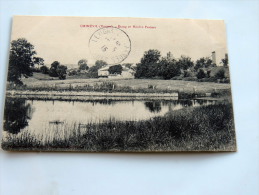 Carte Postale Ancienne : URIMENIL : Etang Et Moulin Farinez - Urimenil