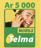 Madagascar, Telma Mobile Recharge Petit Coupon, - Madagascar