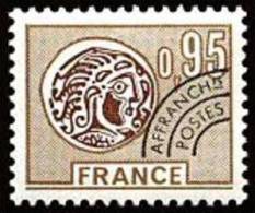 France Préoblitéré N° 143 ** Monnaie Gauloise - Le 0f95 Bistre Et Brun - 1964-1988