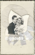 Carte De Mariage Avec Languette - 1958 - Other & Unclassified